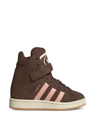 Adidas Campus Bold Wedge ハイカット スニーカー ブラウン FARFETCH JP