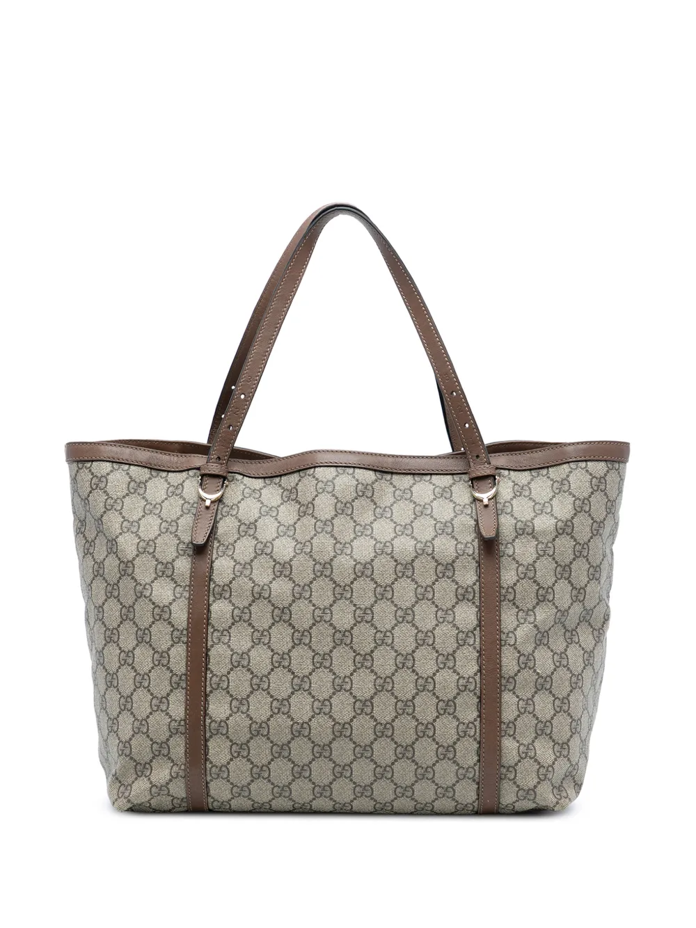 Gucci Pre-Owned 2016-2025 GG Supreme Nice tote bag - Marrone