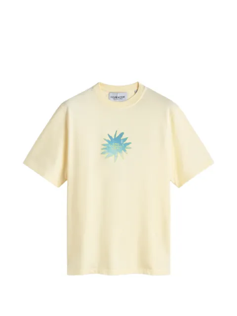 LES HÉRITIERS playera Sunset estampado en colaboración con Mas Sorrer