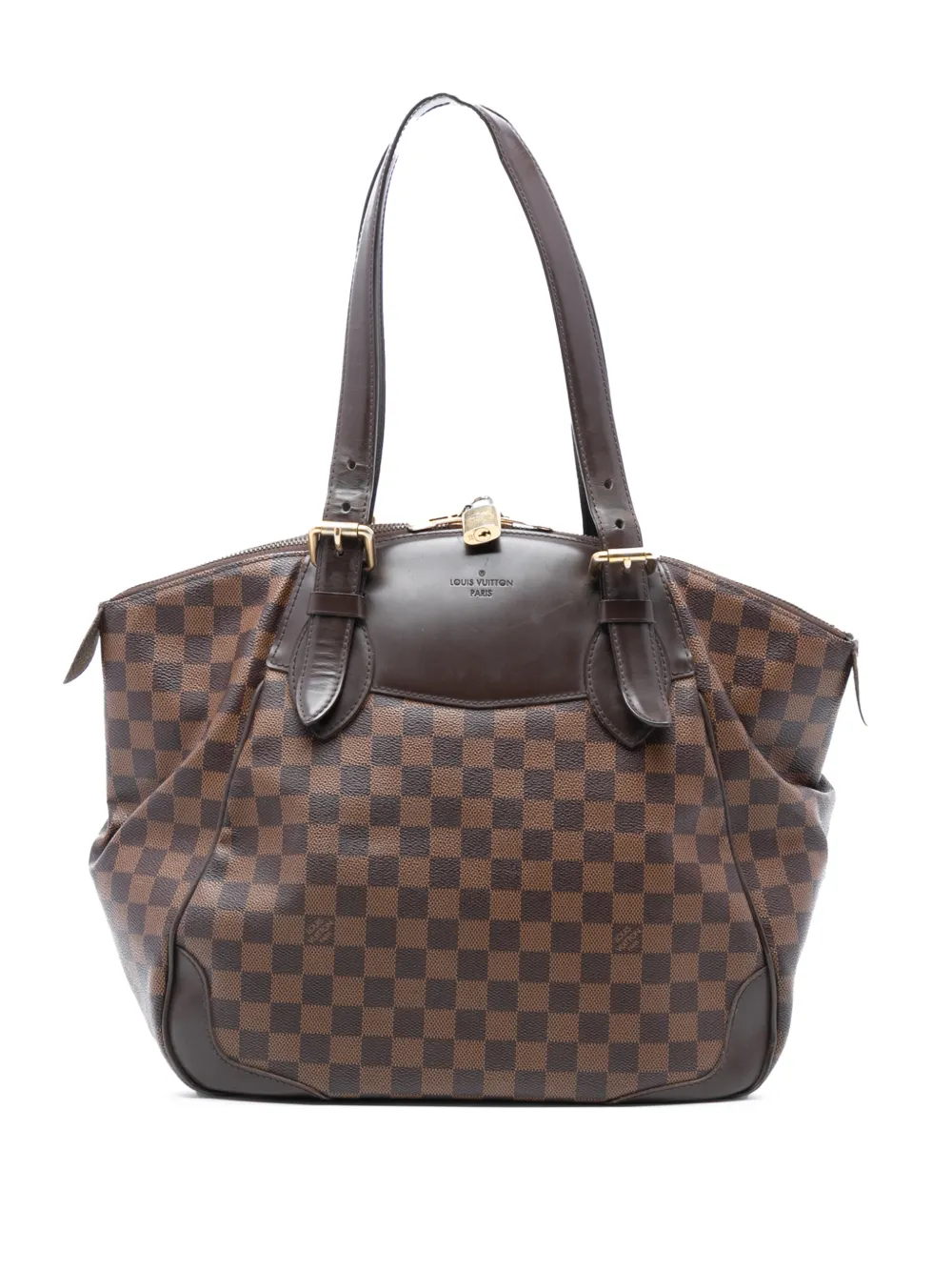 Louis Vuitton Pre-Owned 2011 Damier Ebene Verona GM shoulder bag - Marrone
