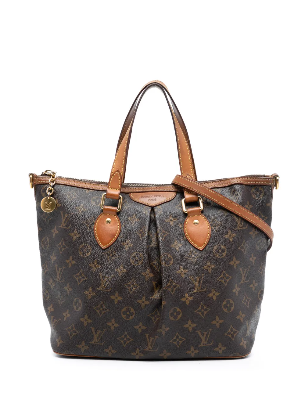 Louis Vuitton Pre-Owned 2010 Monogram Palermo PM satchel - Marrone