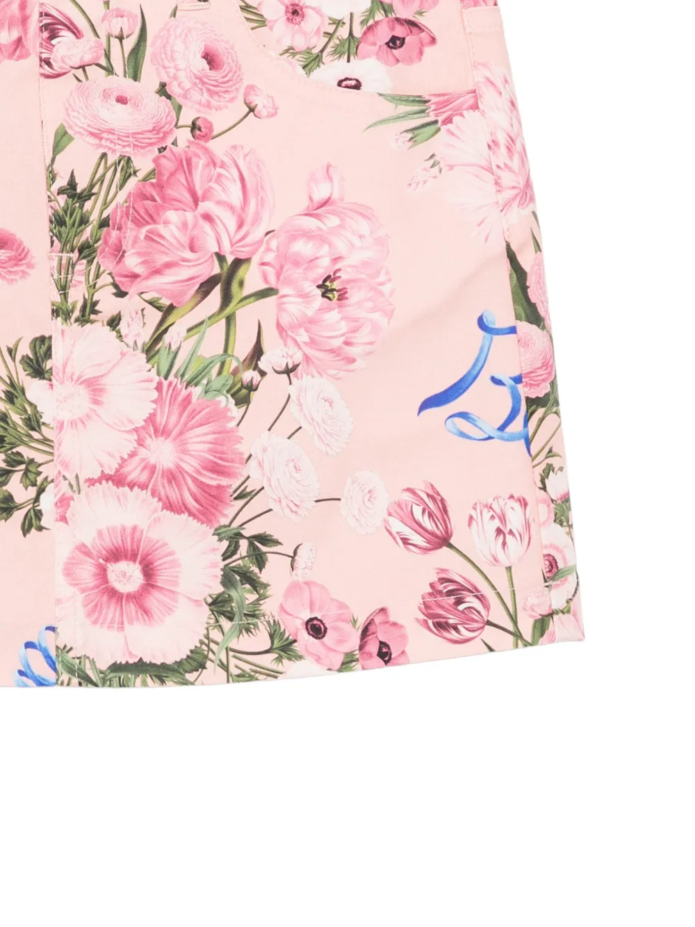 Miss Blumarine Rok met bloemenprint Roze