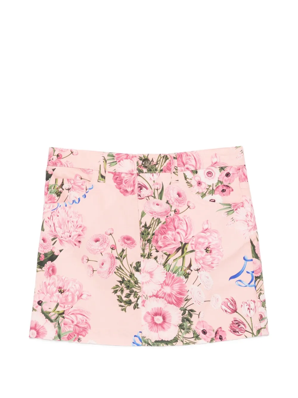 Miss Blumarine Gonna floreale - Rosa