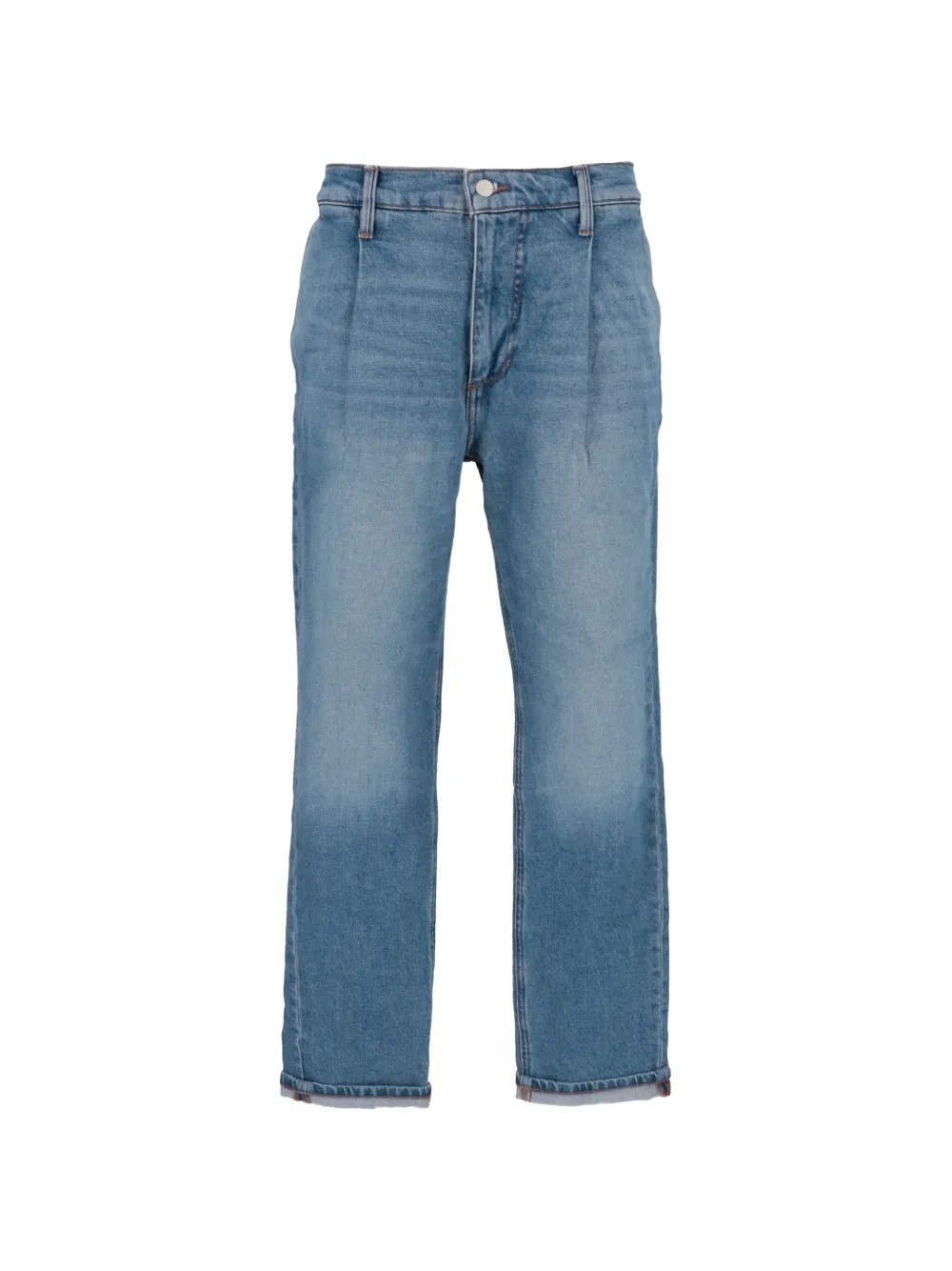 Joe's Jeans pleated straight-leg jeans - Blu