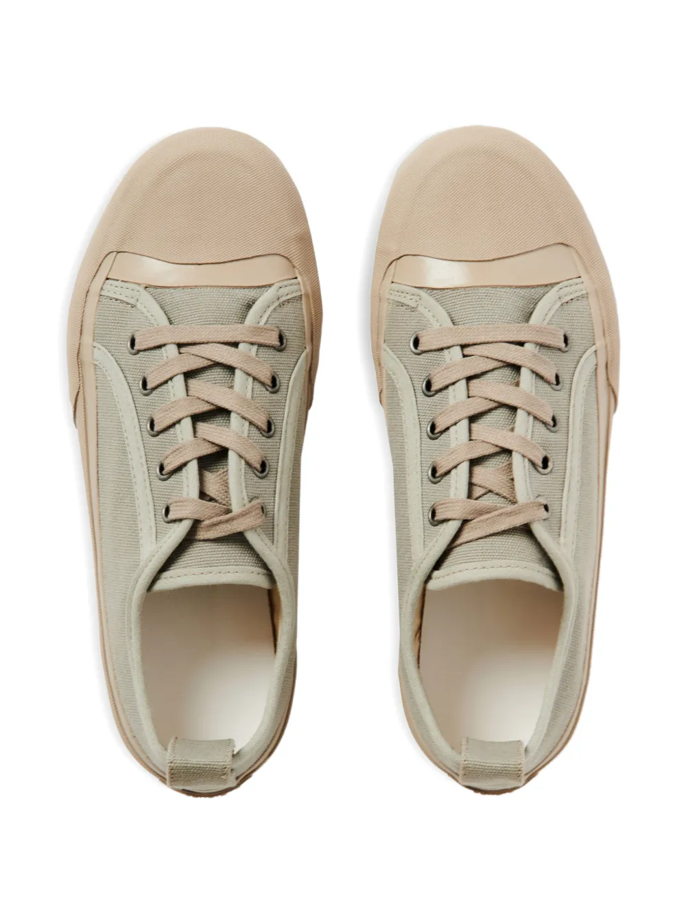 Studio Nicholson Byrd canvas sneakers Groen