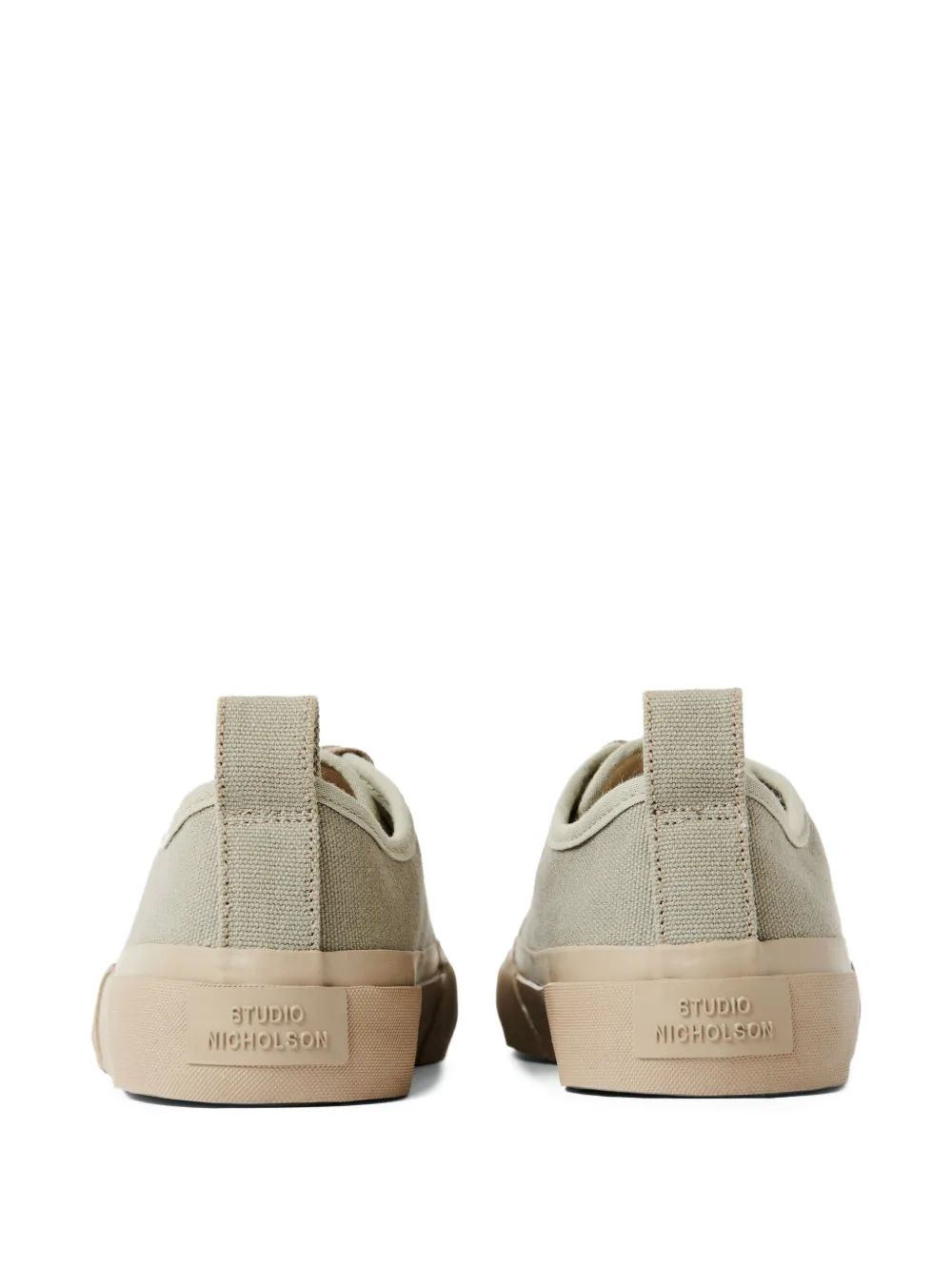 Studio Nicholson Byrd canvas sneakers Groen