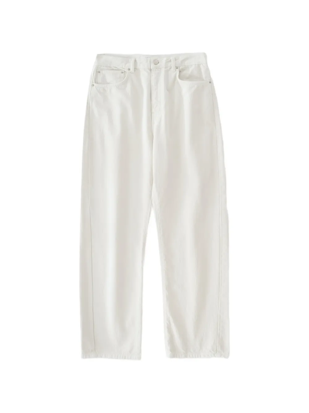 Studio Nicholson Denjo Wide-leg Jeans In White