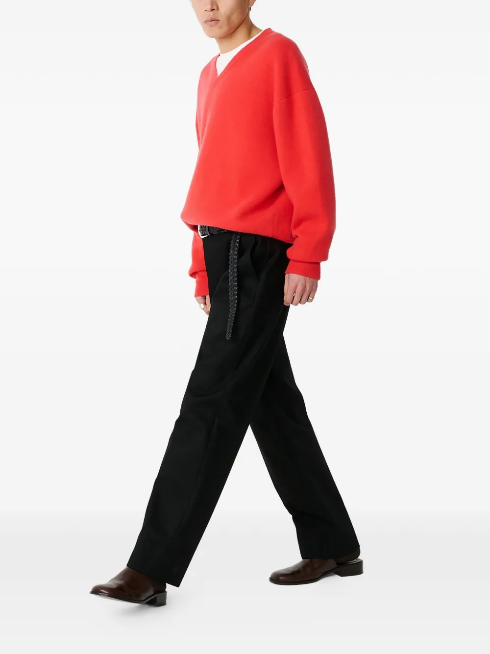 Loch V-Neck Sweater