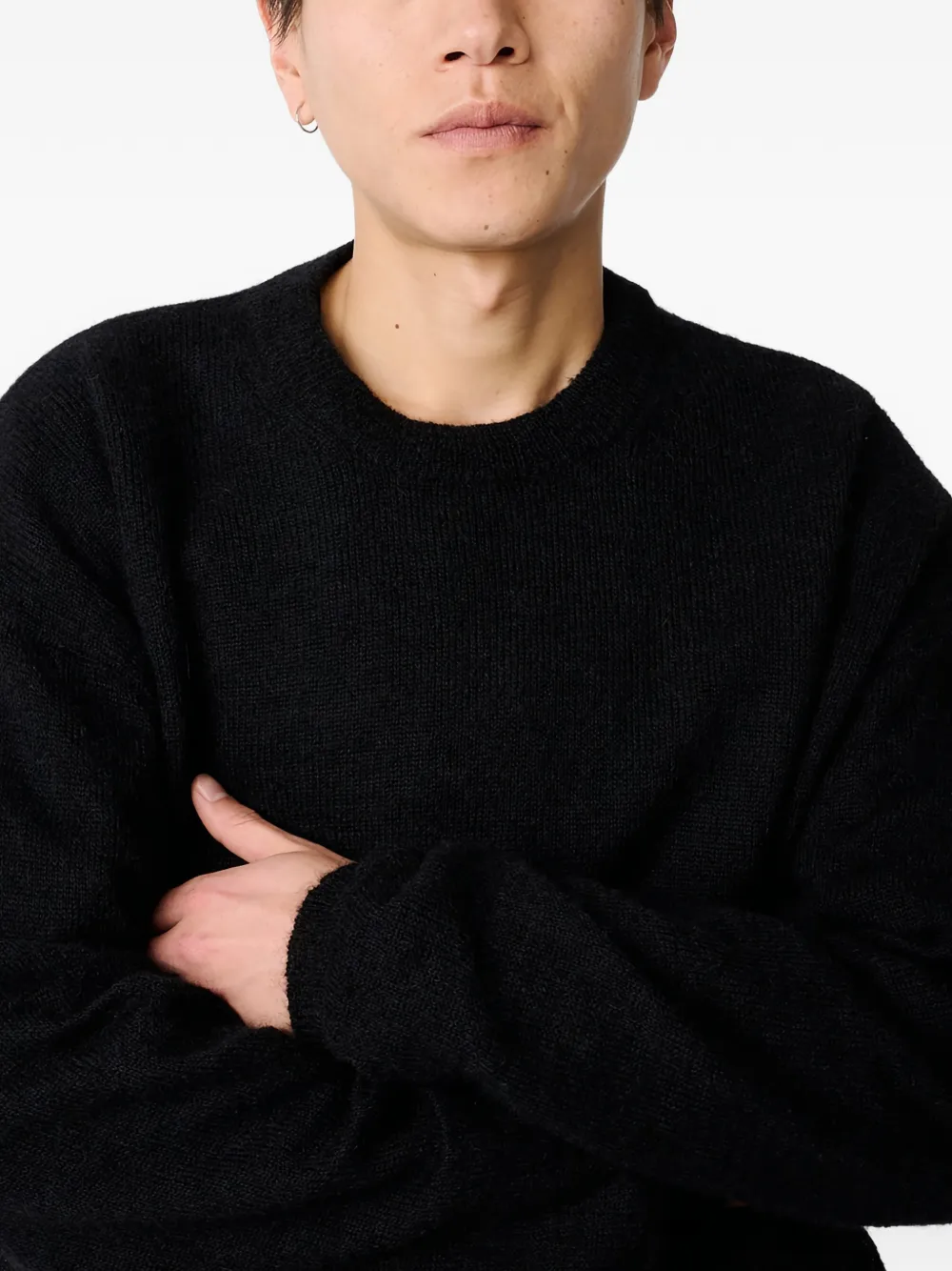 Gulf Dropped Shoulder Knit Sweater