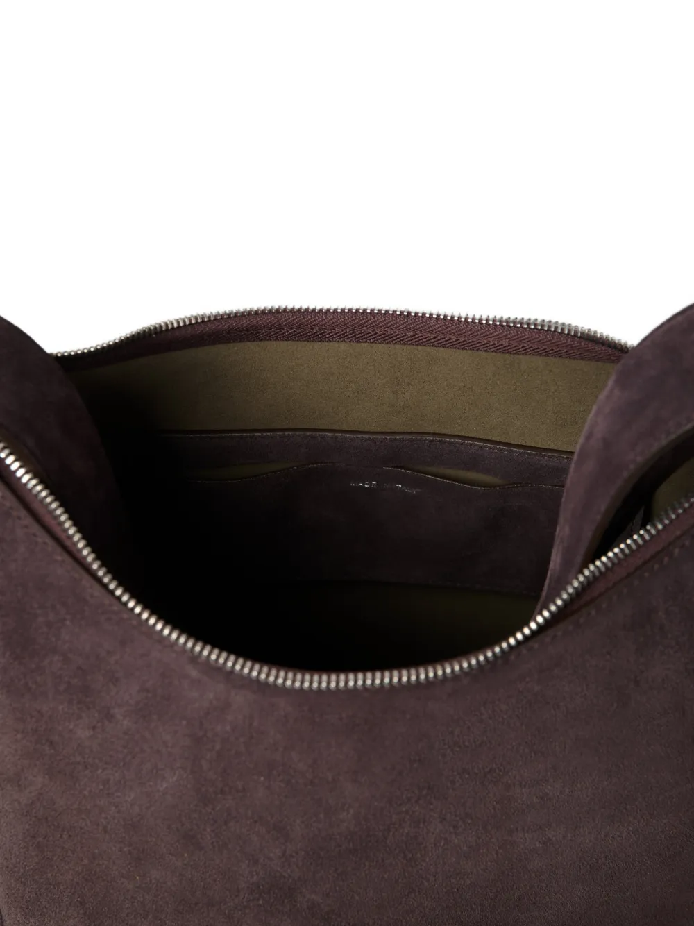 Studio Nicholson Hobo Type 1 suède shopper Bruin