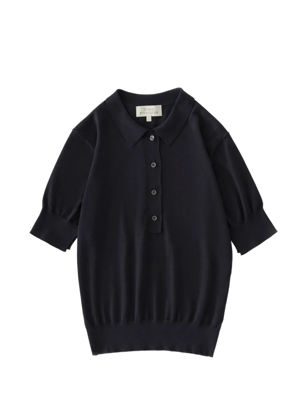 Studio Nicholson Tolsa polo top - Blu
