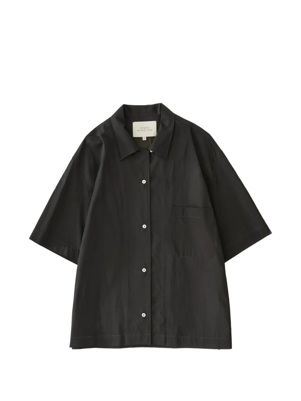 Studio Nicholson Delos patch-pocket shirt - Grau