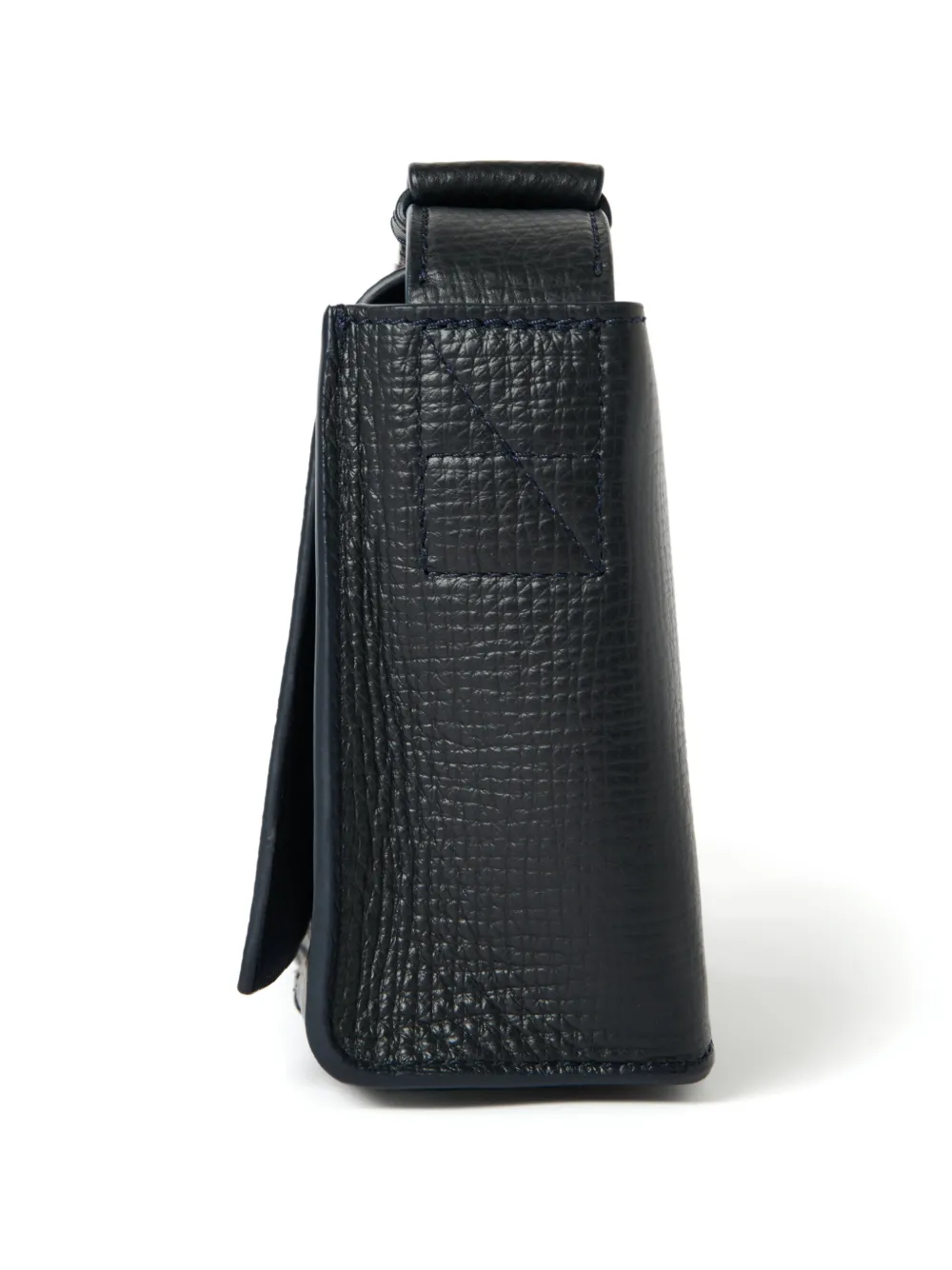 Studio Nicholson Mini Meshi Leather Shoulder Bag In Blue