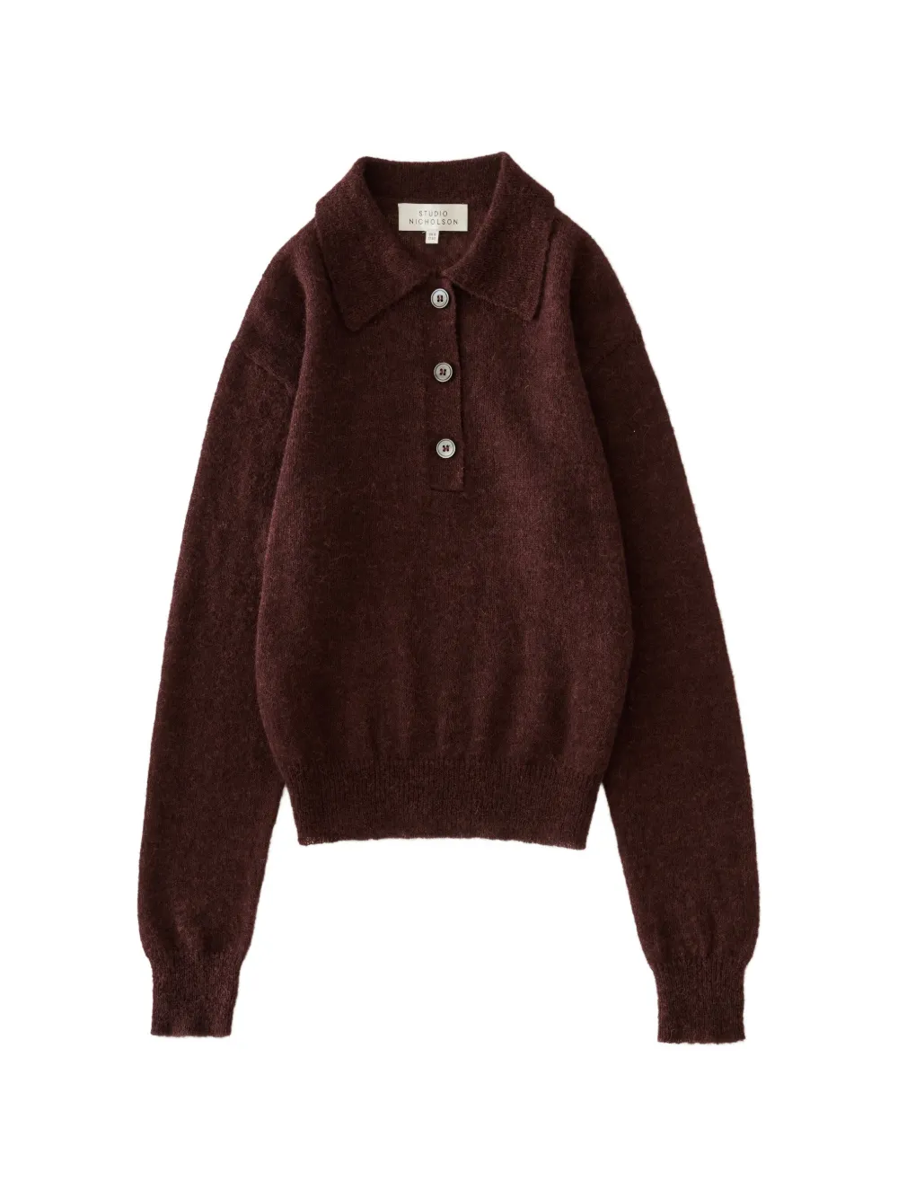 Studio Nicholson Chesapeake polo top - Rosso