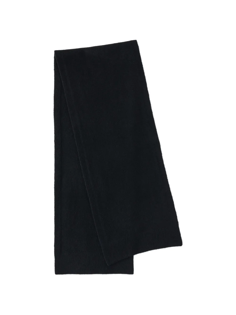 Studio Nicholson Yokos Ribbed Scarf In Black