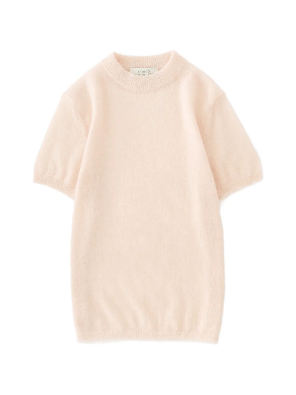 Studio Nicholson Seren short-sleeve sweater - Rosa