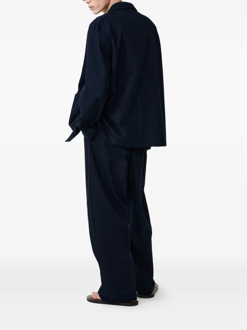 Studio Nicholson Marne shirtjack Blauw