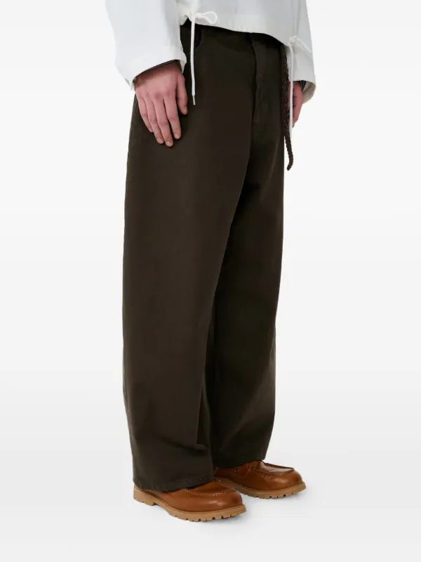 Studio Nicholson Paolo バルーン ジーンズ | ブラウン | FARFETCH JP