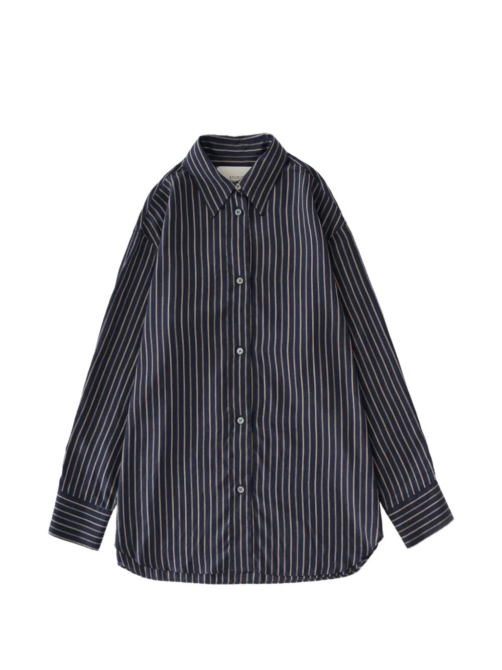 Studio Nicholson Rouen striped shirt - Blu