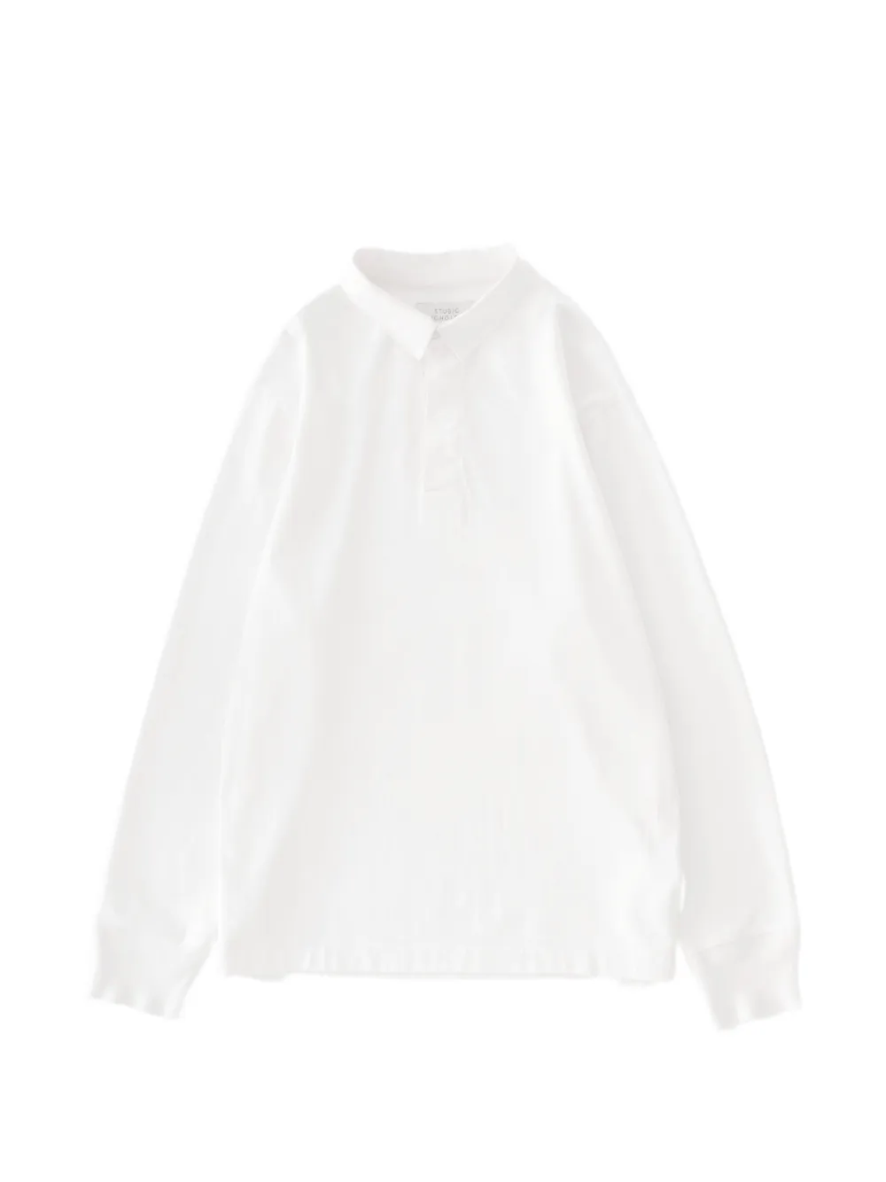 Studio Nicholson Alyk ribbed polo shirt - Blu