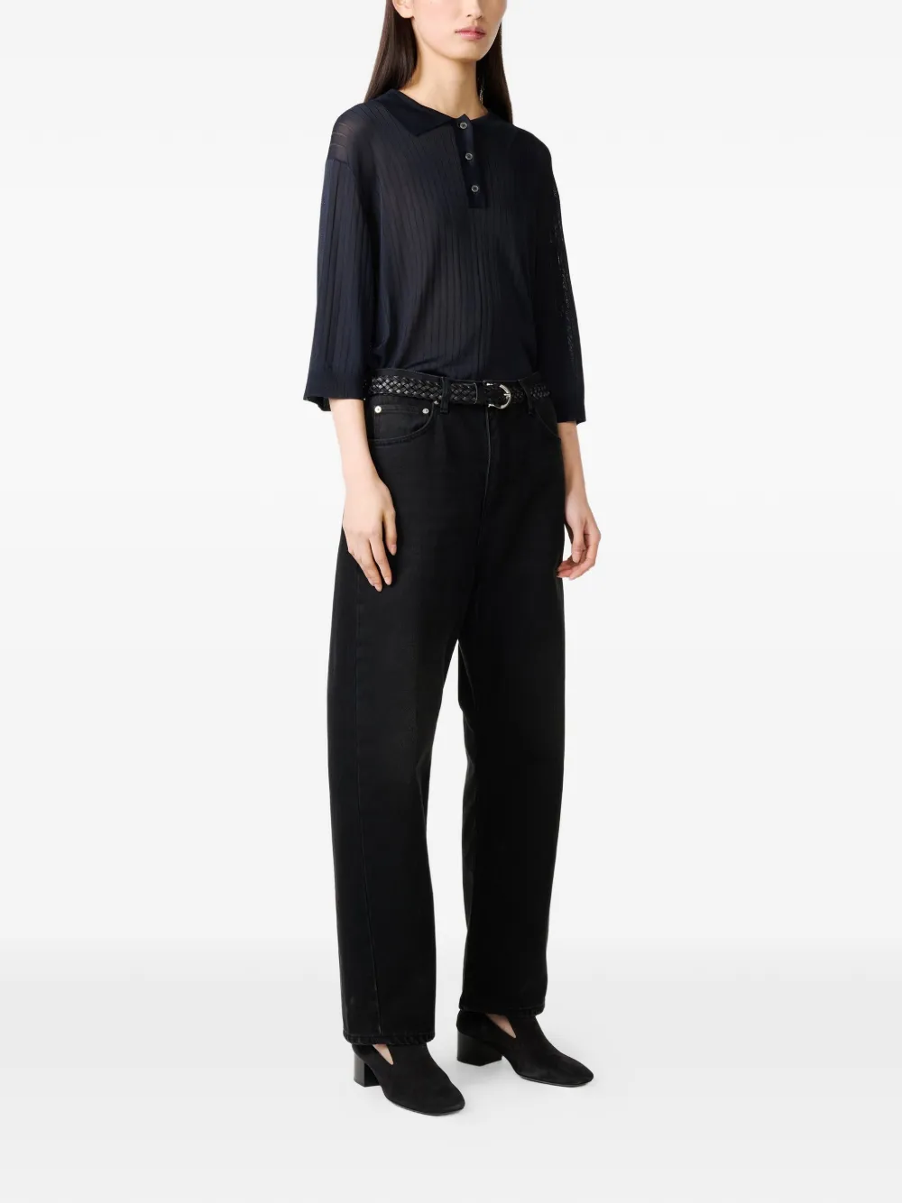Denjo Five-Pockets Wide-Leg Jeans