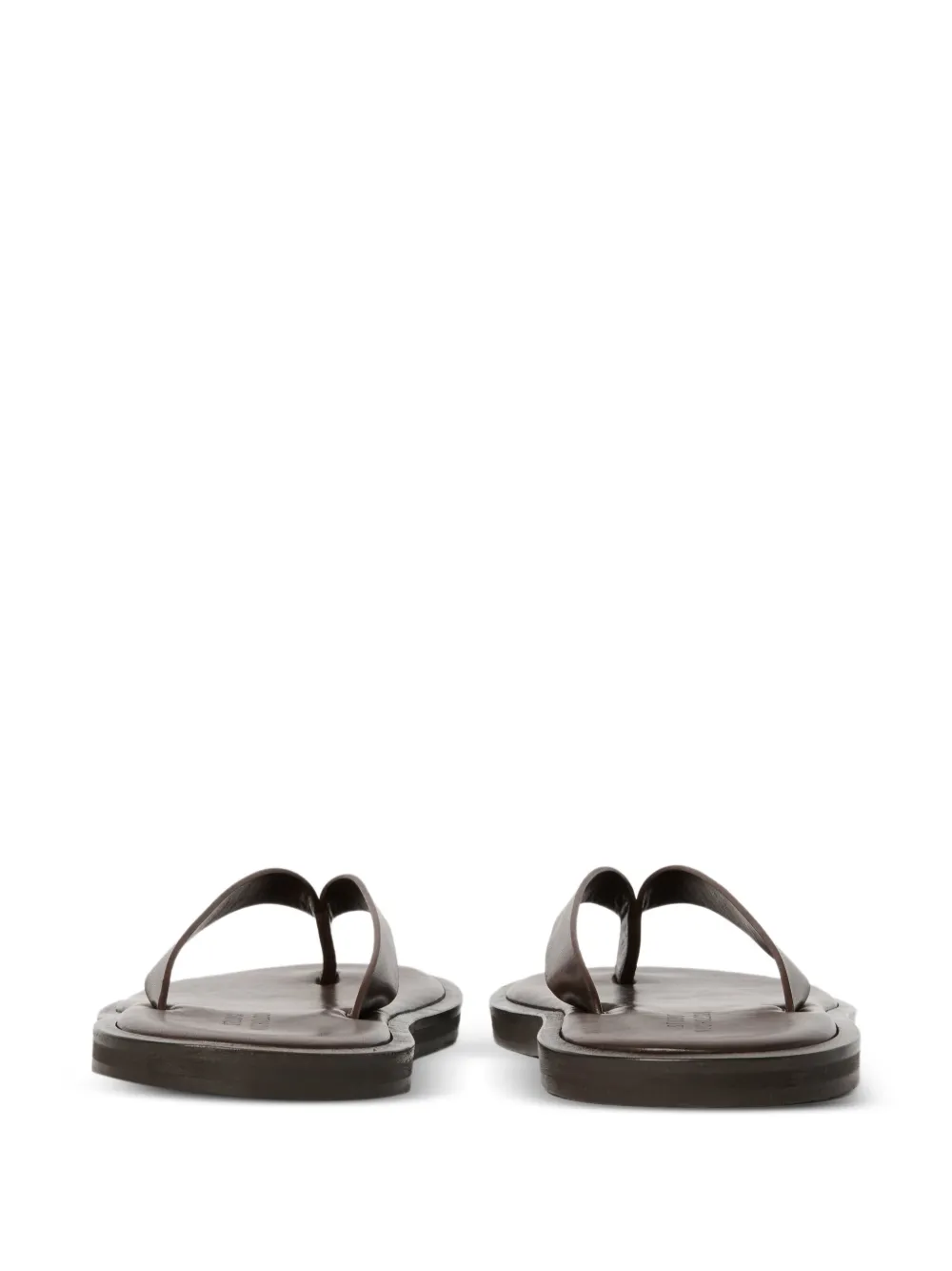 Studio Nicholson Curren leren sandalen Bruin
