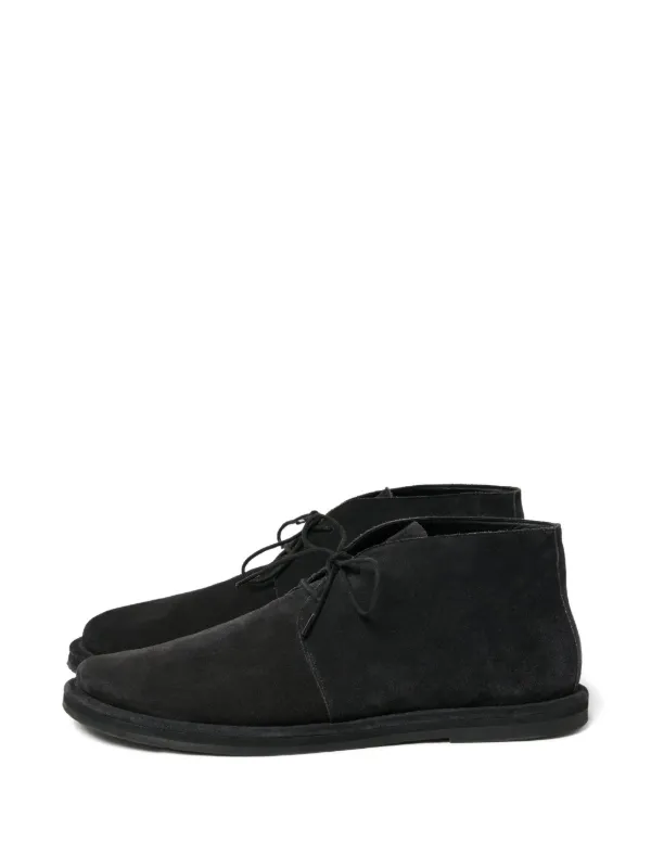Studio Nicholson Woodrow Suede Boots in Black