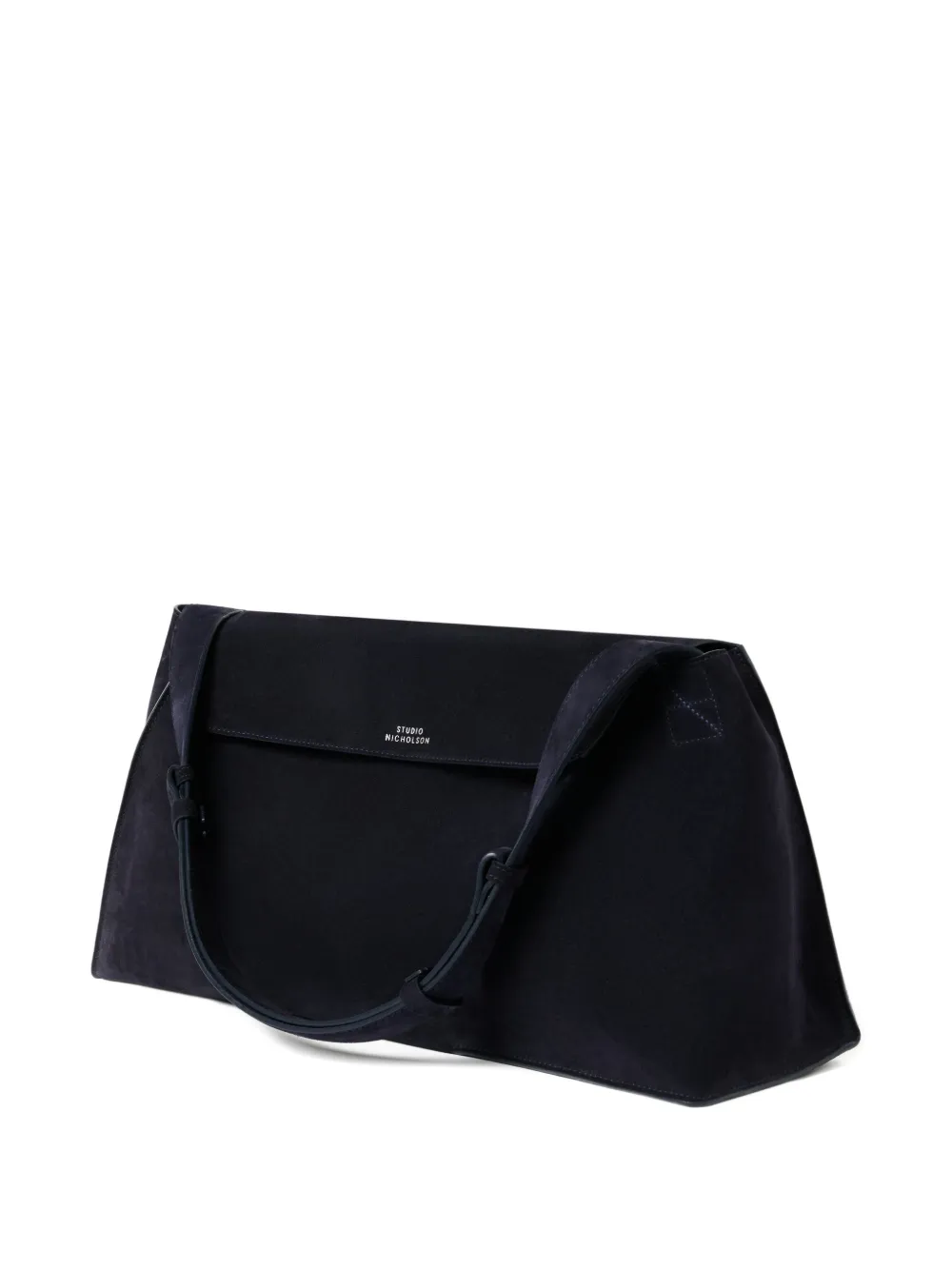  Studio Nicholson Shiboru Suede Shoulder Bag - Blue 