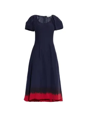 sachin and babi light blue dress Tory Burch Womens Embroidered Eyelet Top