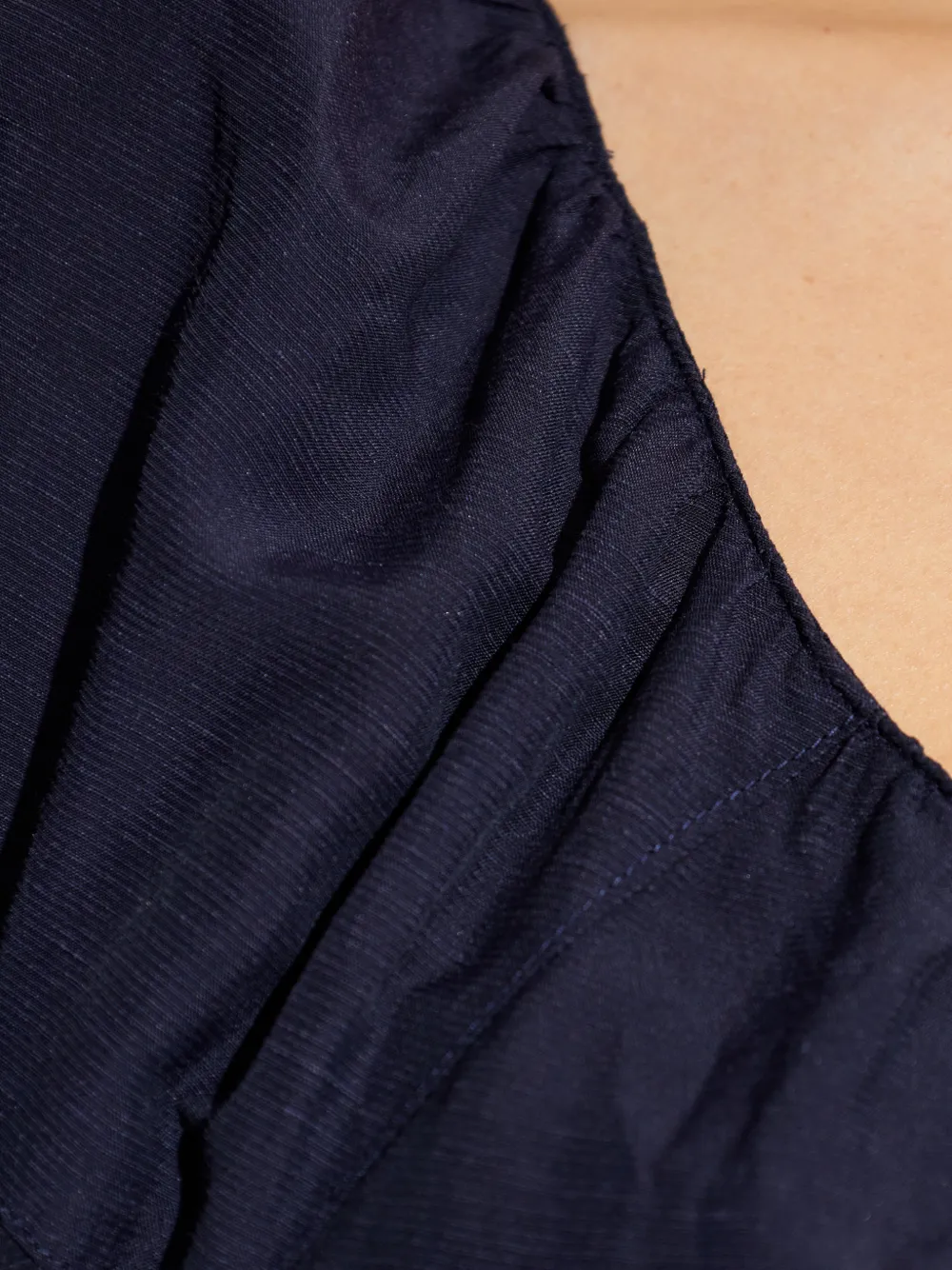 Tory Burch Midi-jurk met pofmouwen Blauw