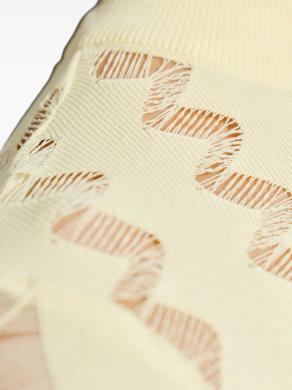 IRO Aliona top met zigzag-patroon Geel