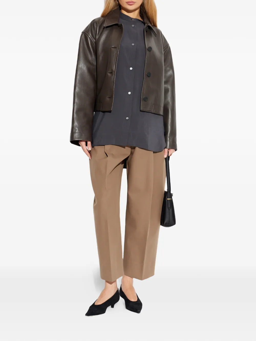  Studio Nicholson Buttoned Pocket Shirt - Grey 