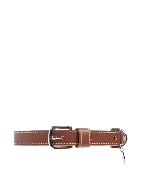 A.P.C. calf leather pet collar
