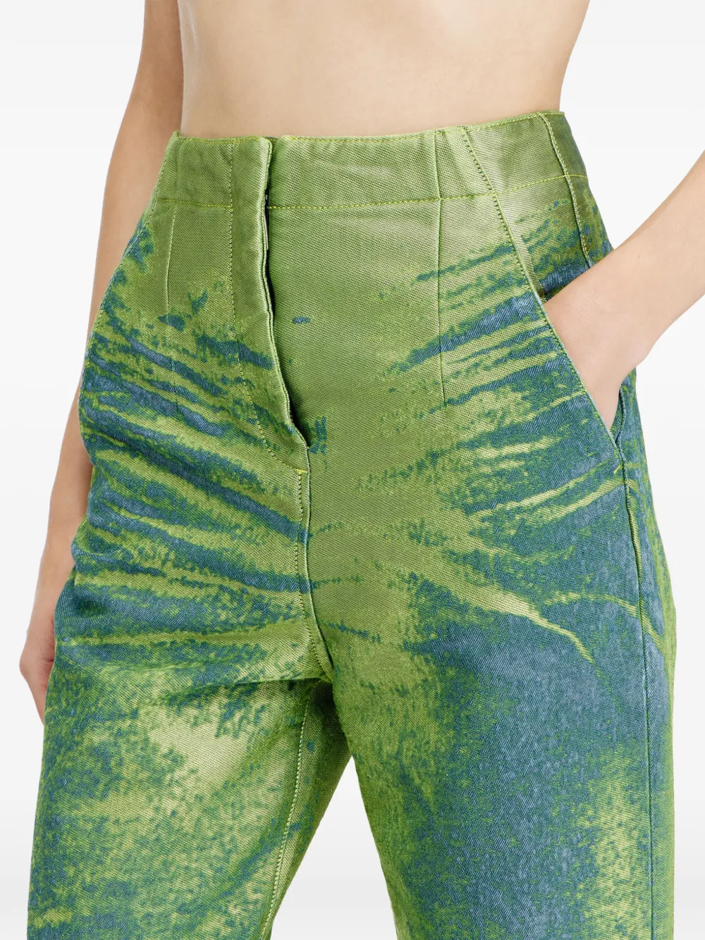 Diesel D-Drelian-Fsi broek Groen
