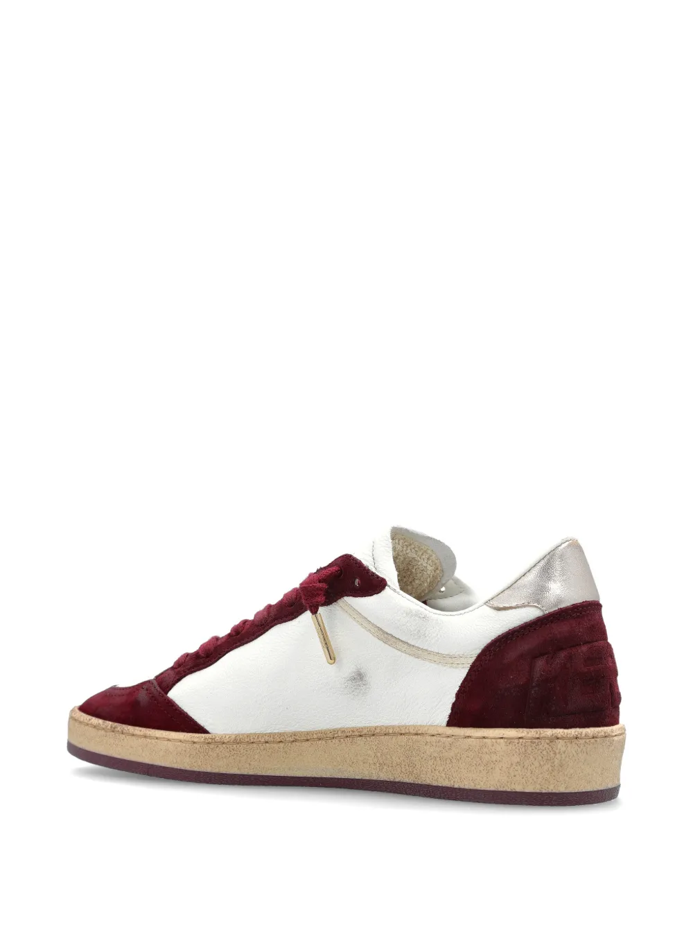 Golden Goose Ballstar low-top sneakers met sterapplicatie Rood