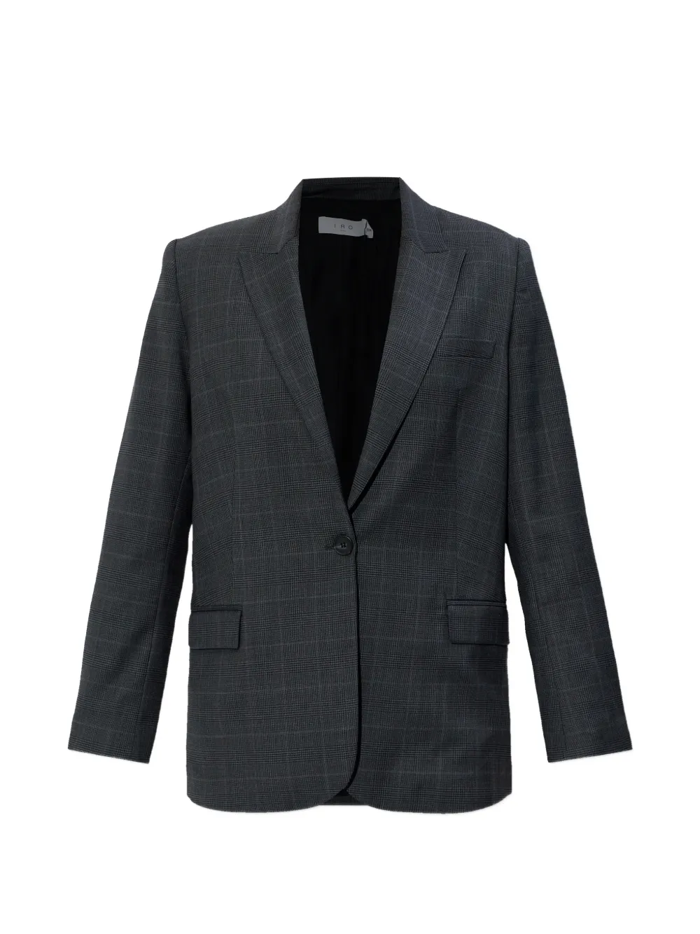 IRO Calu check-pattern blazer - Grigio