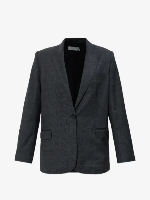 IRO blazer Calu con motivo de cuadros