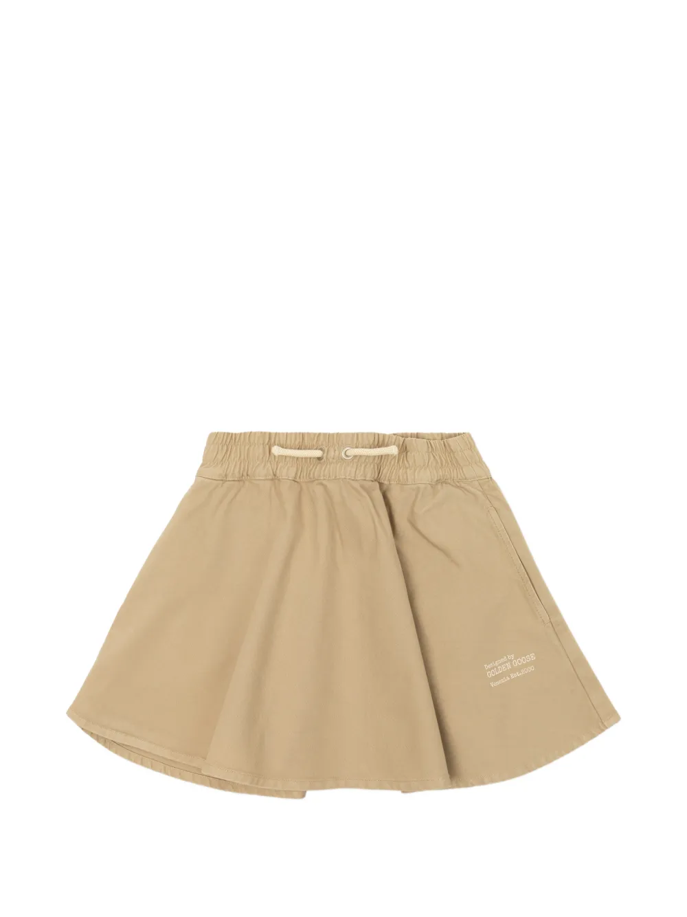Golden Goose Kids elasticated skirt - Toni neutri