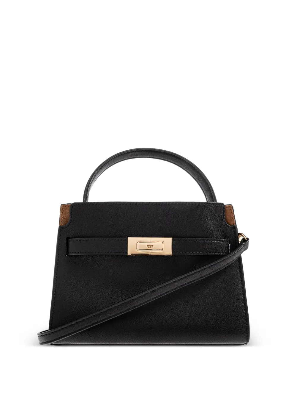 Tory Burch buckle leather tote bag - Nero