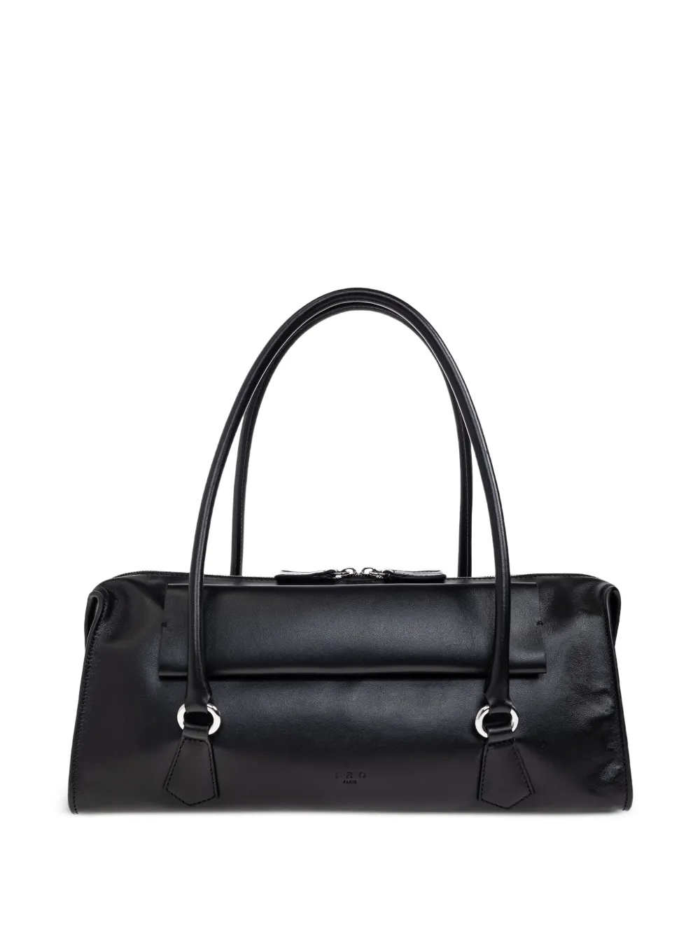 IRO ring-detail leather tote bag - Nero