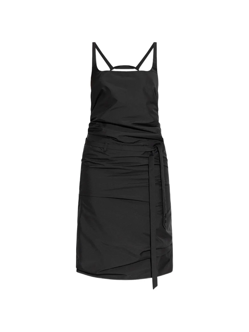 Diesel tie belt dress - Nero