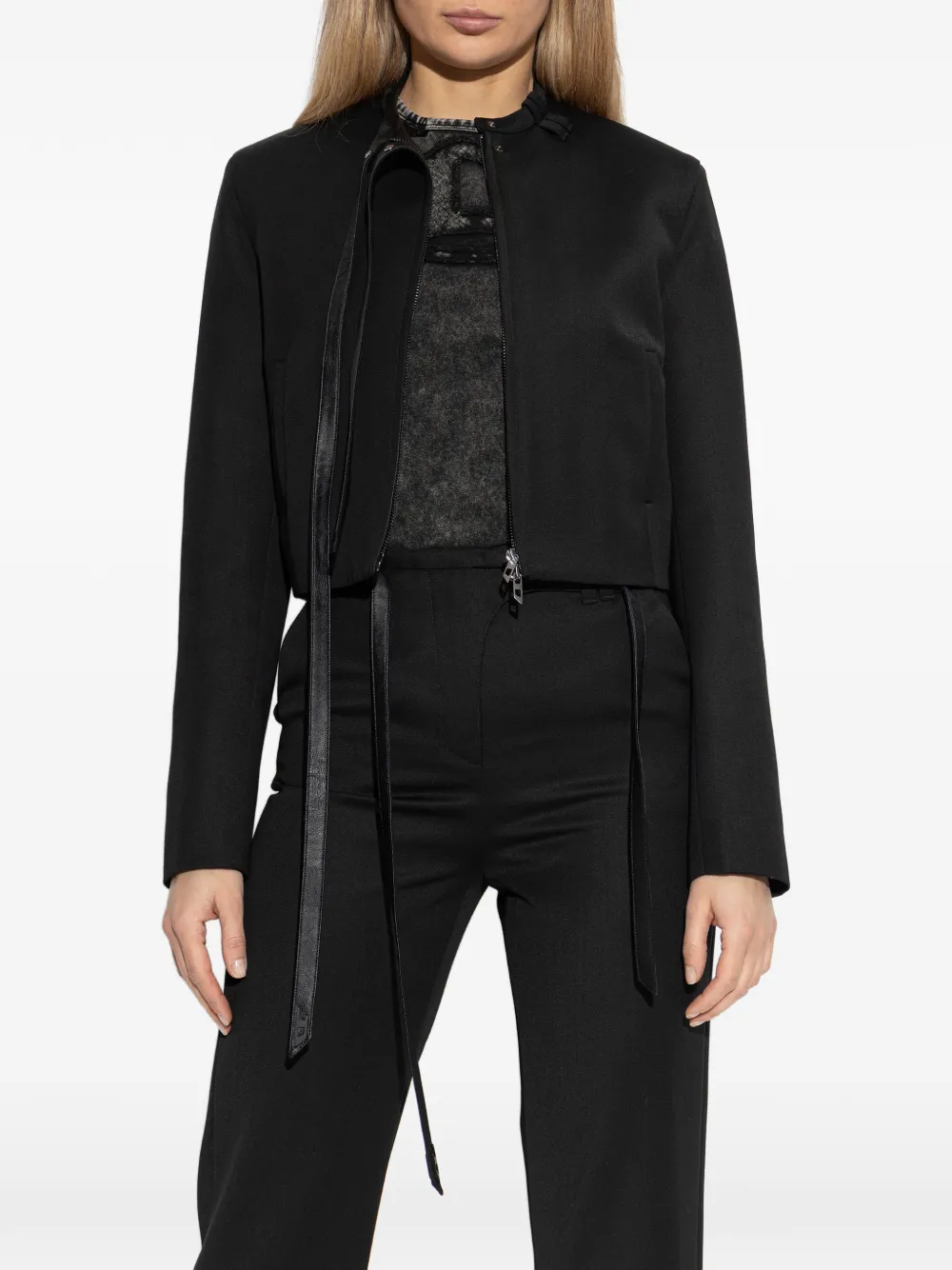  Diesel Zip-up Jacket - Black 