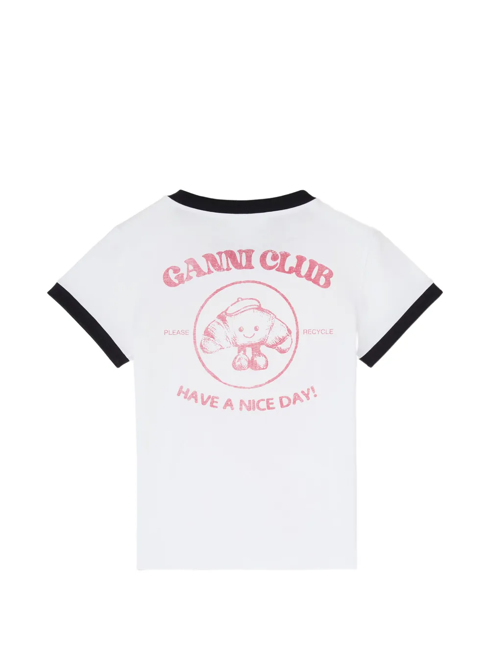  Ganni Club T-shirt - White 