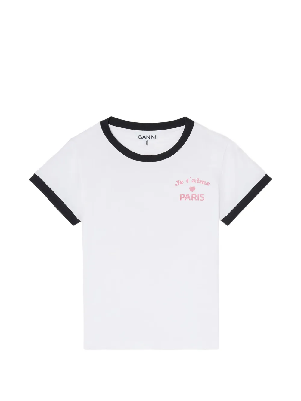 GANNI Club T-shirt - Bianco