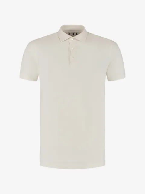 Fedeli buttoned polo shirt