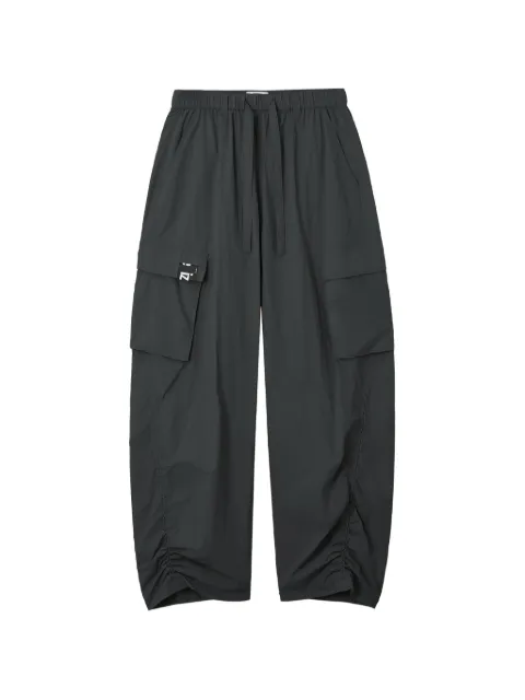 izzue drawstring cargo trousers