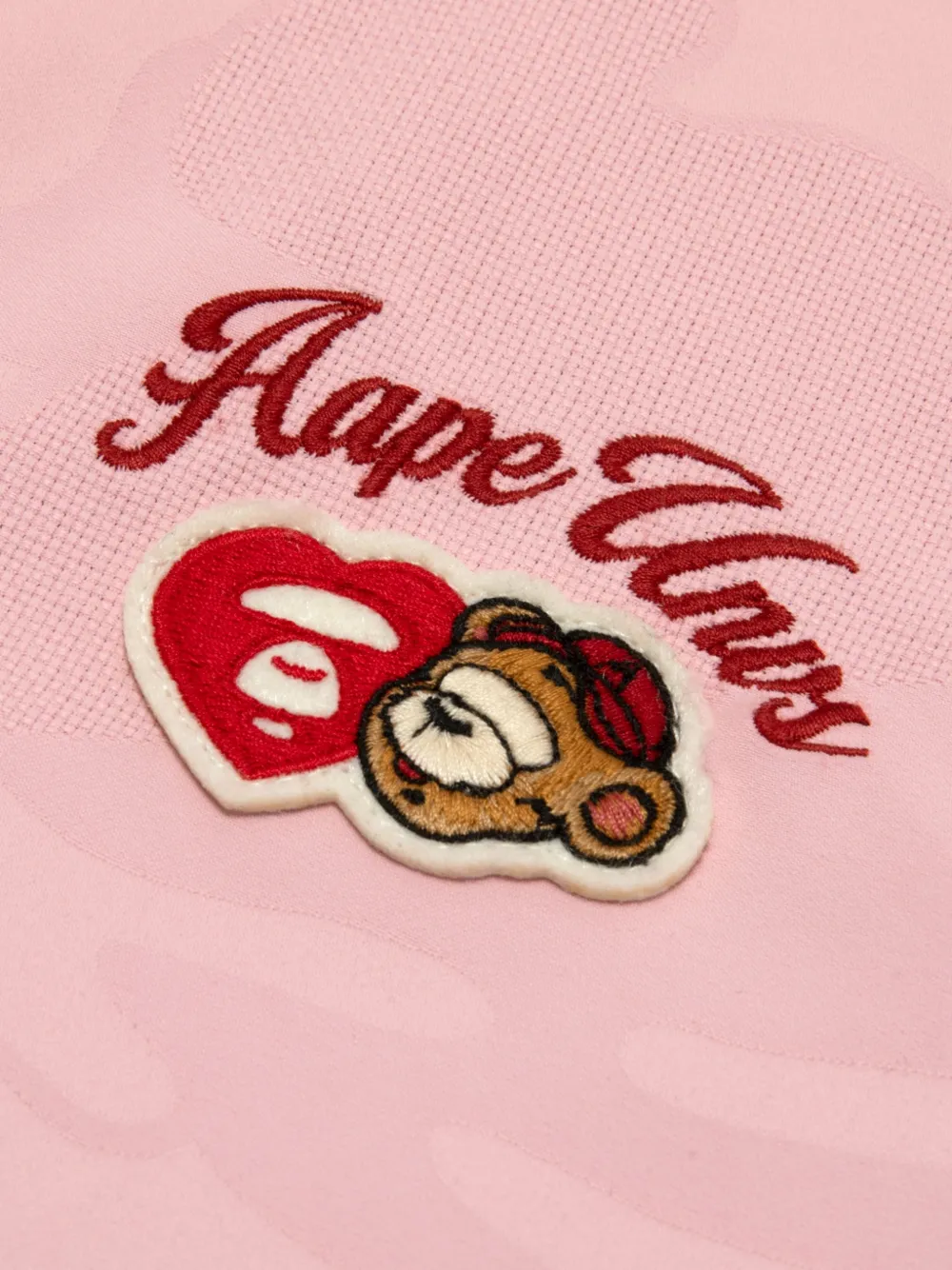 AAPE BY *A BATHING APE Jack met patch Roze