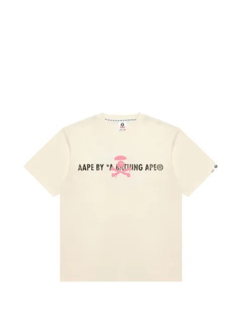 AAPE BY *A BATHING APE® T-shirt con grafica