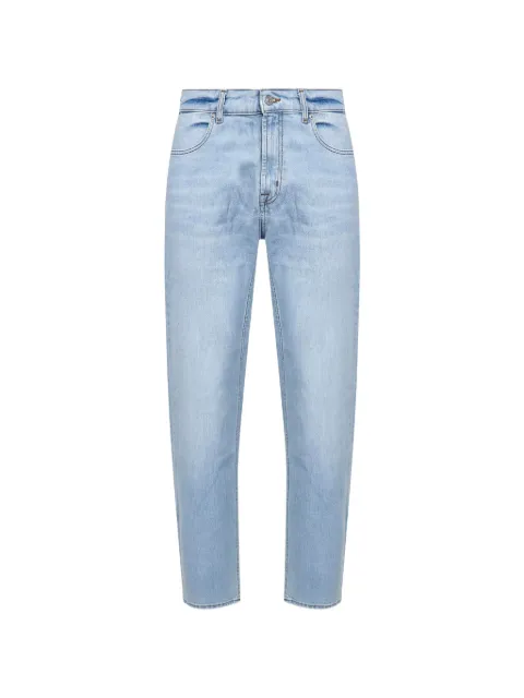 7 For All Mankind faded-wash denim jeans
