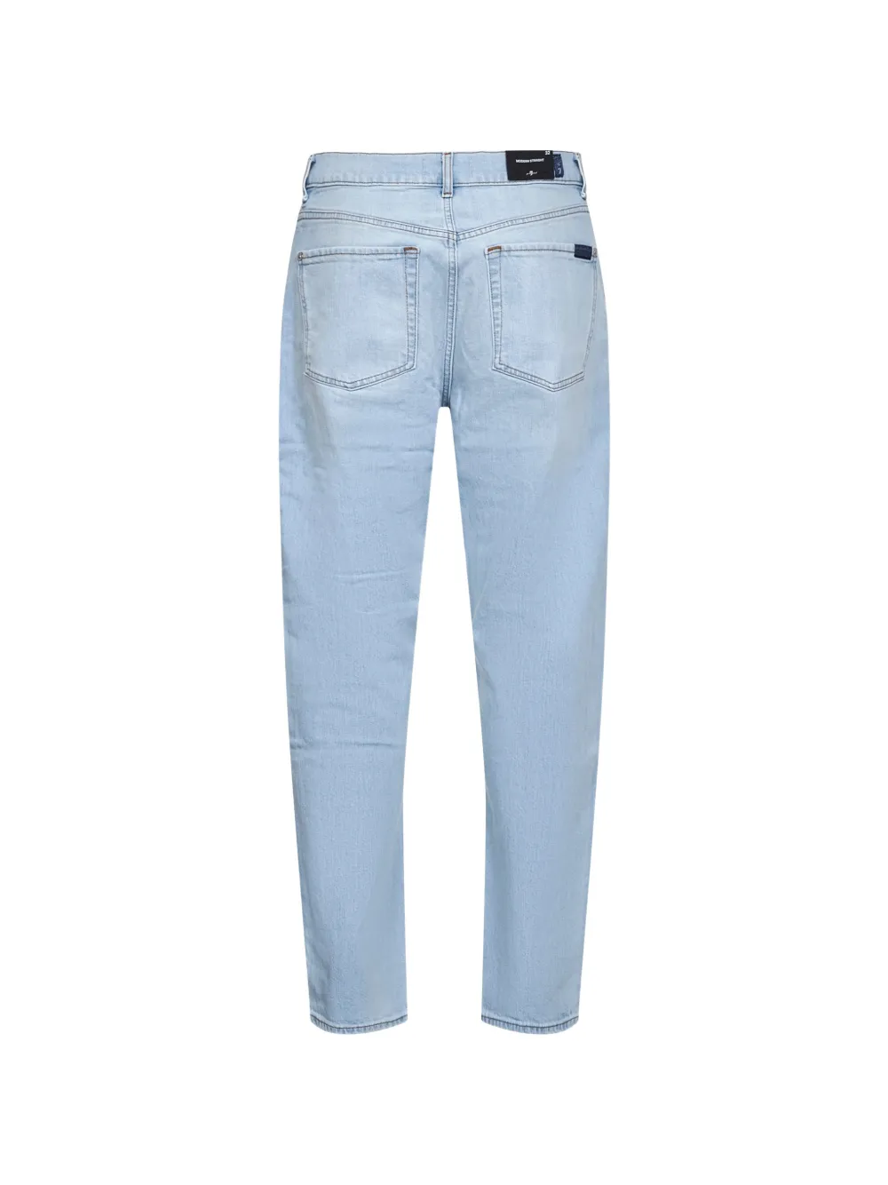  7 For All Mankind Faded-wash Denim Jeans - Blue 